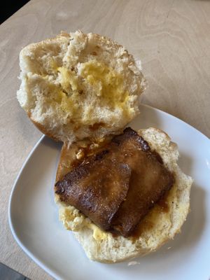 Bacon roll   at Considerit in Edinburgh