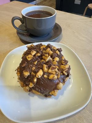 I went for the chocolate honeycomb donut   at Considerit in Edinburgh