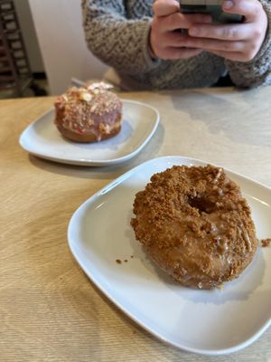 Biscoff, strawberry cheesecakee  at Considerit in Edinburgh