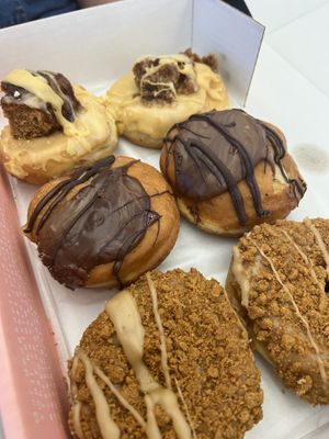 Sticky toffee pudding, Boston creme, Biscoff  at Considerit in Edinburgh