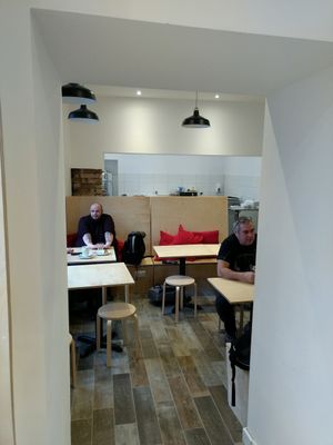 cafe at Considerit in Edinburgh