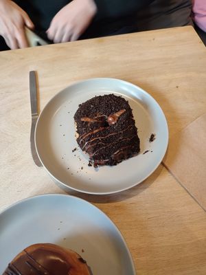 Oreo ring doughnut at Considerit in Edinburgh