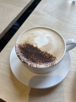 Paired with a mocha coffeee  at Considerit in Edinburgh