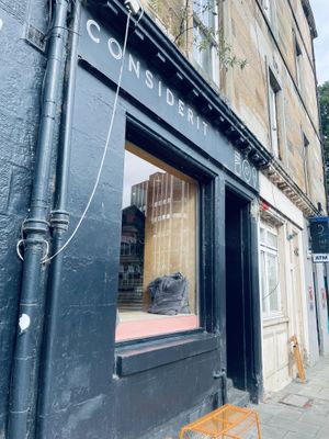 Outside   at Considerit in Edinburgh