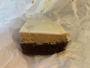 Biscoff brownie  at Considerit in Edinburgh