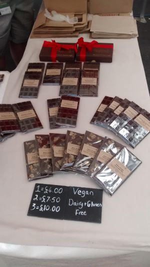 Big bars and truffles. at Considerit in Edinburgh