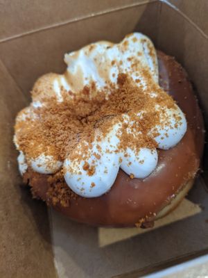 'smore donut at Considerit in Edinburgh