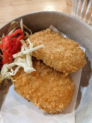 Corn Croquette (~$10) at Tensai in New York City