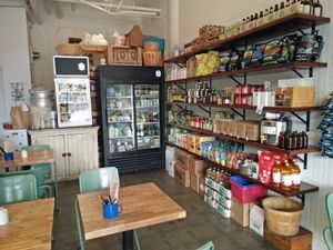 inside at Harvest Community Foods in Vancouver