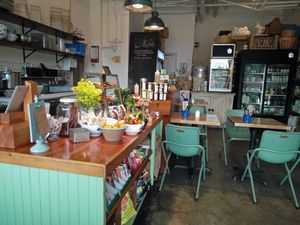 inside at Harvest Community Foods in Vancouver