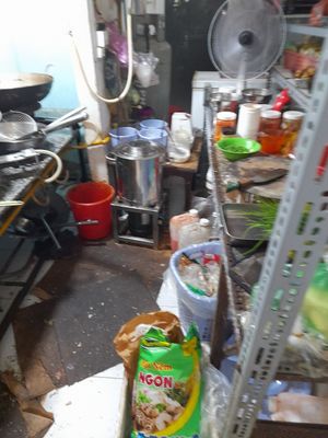 Kitchen area at Cơm Chay Bồ Đề Tân Phú  in Ho Chi Minh City