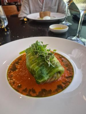 Dolma starter at 360° Fine Dining in Chania