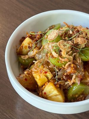 Triple Fruit Thai Spicy Salad at Mello in Bangkok