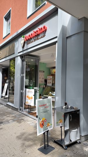 Entrance at Buonissimo Eismanufaktur in Bayern