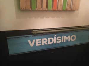entrance to restaurant upstairs section  at Verdisimo in San Jose
