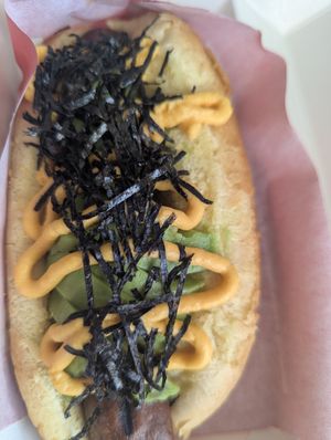 Vegan Avocado Hotdog at JAPADOG  in Toronto