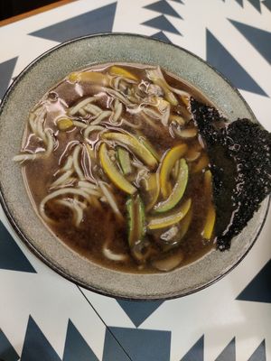 Miso dashi Ramen veg at Kathmandu Jhol Momo & Asian Street in Nagpur