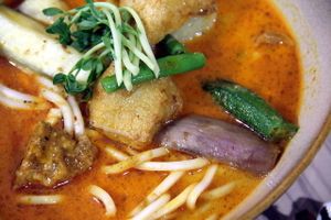 Laksa.  at KUL - BMS Organics - KLIA2 in Sepang