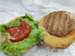 They have mushroom sandwich with secret sauce at KUL - BMS Organics - KLIA2 in Sepang