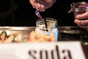 ibisco e vodka  at Soda in Alba