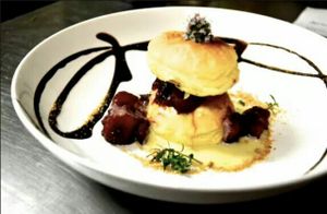 sfoglia e sambuco  at Soda in Alba