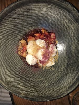 meringues at Soda in Alba