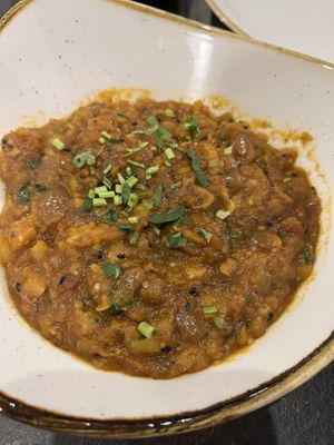 Baingan Bharta  at Tikka N Talk in Perth
