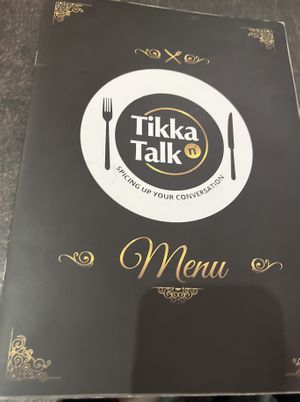 Menu  at Tikka N Talk in Perth