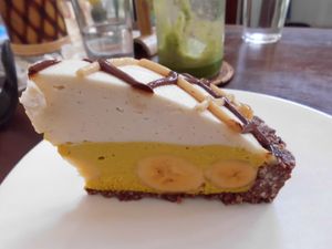 Banana Coconut Cake at The Seeds of Life in Ubud