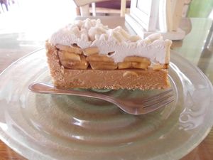 Caramel Banana Coconut Cake at The Seeds of Life in Ubud