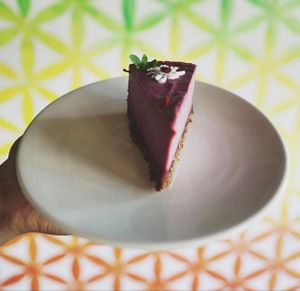 raspberry cheesecake  at The Seeds of Life in Ubud