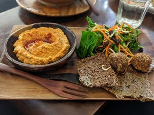 Hummus at The Seeds of Life in Ubud