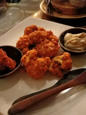 Cauliflower wings at The Seeds of Life in Ubud