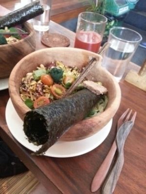 insalatona buonissima!!! at The Seeds of Life in Ubud