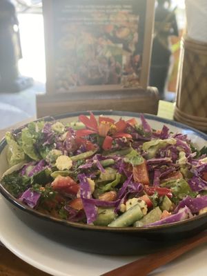 Chubky veg bowl  at The Seeds of Life in Ubud