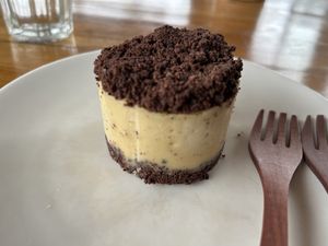 Raw Oreo cheesecake   at The Seeds of Life in Ubud
