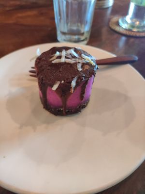 Passion fruit cake at The Seeds of Life in Ubud