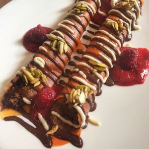 Papaya Crepes at The Seeds of Life in Ubud
