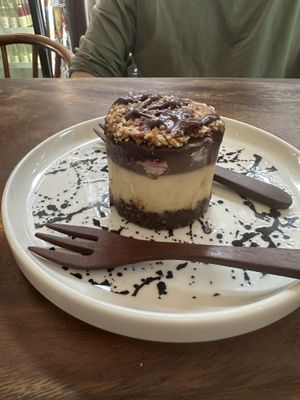  Chocolate dessert  at The Seeds of Life in Ubud