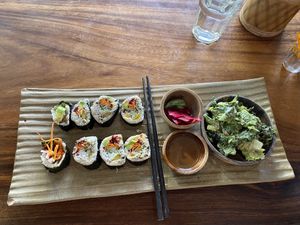 Sushi  at The Seeds of Life in Ubud