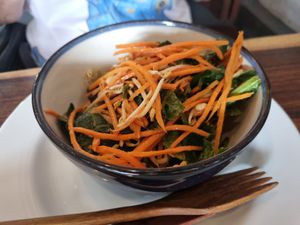 Salad at The Seeds of Life in Ubud