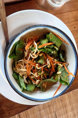 Kale salad at The Seeds of Life in Ubud