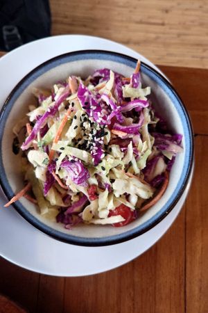 Coleslaw at The Seeds of Life in Ubud
