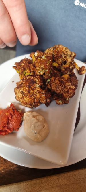 Buffalo cauliflower at The Seeds of Life in Ubud