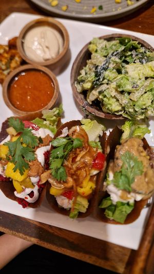 Taco! Loved the side salad at The Seeds of Life in Ubud