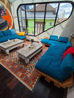 Lounche corner at The Seeds of Life in Ubud