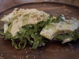 Loved the clean freshness of the Pesto with Fresh Greens pizza slice. It came in a close second!  at The Seeds of Life in Ubud