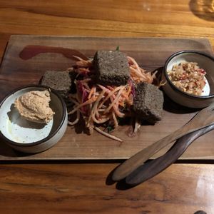 Tempe satay bits at The Seeds of Life in Ubud