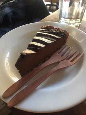 Raw Chocolate Cake at The Seeds of Life in Ubud