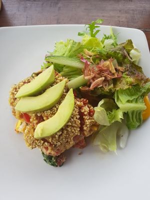 Italian lasagna at The Seeds of Life in Ubud